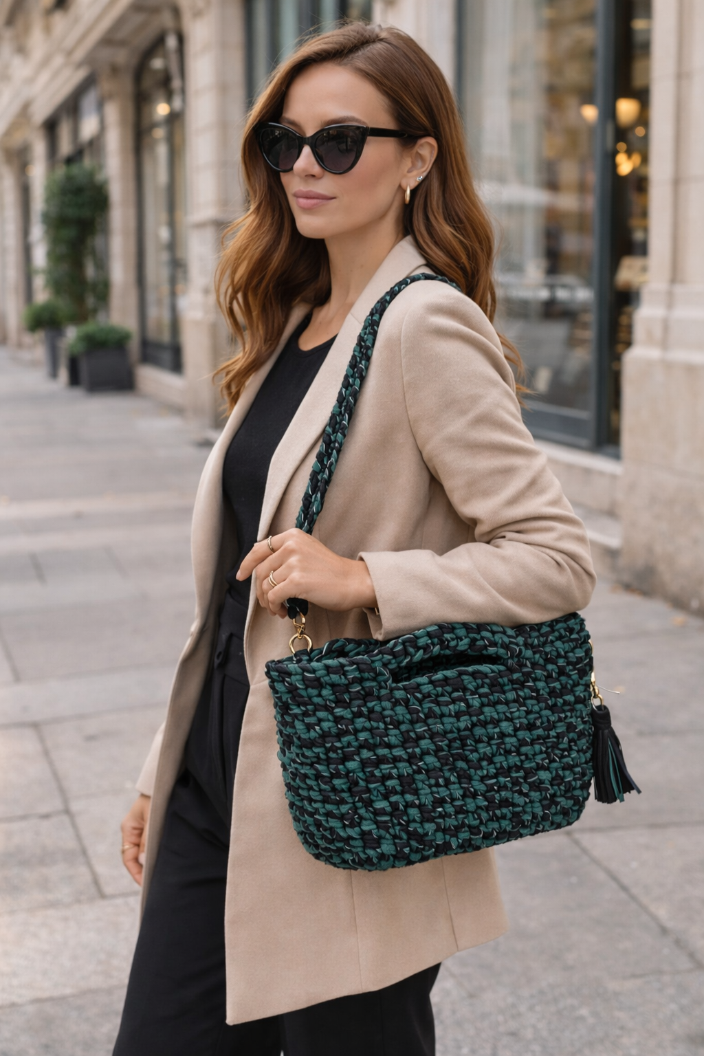 AURA - sac en crochet