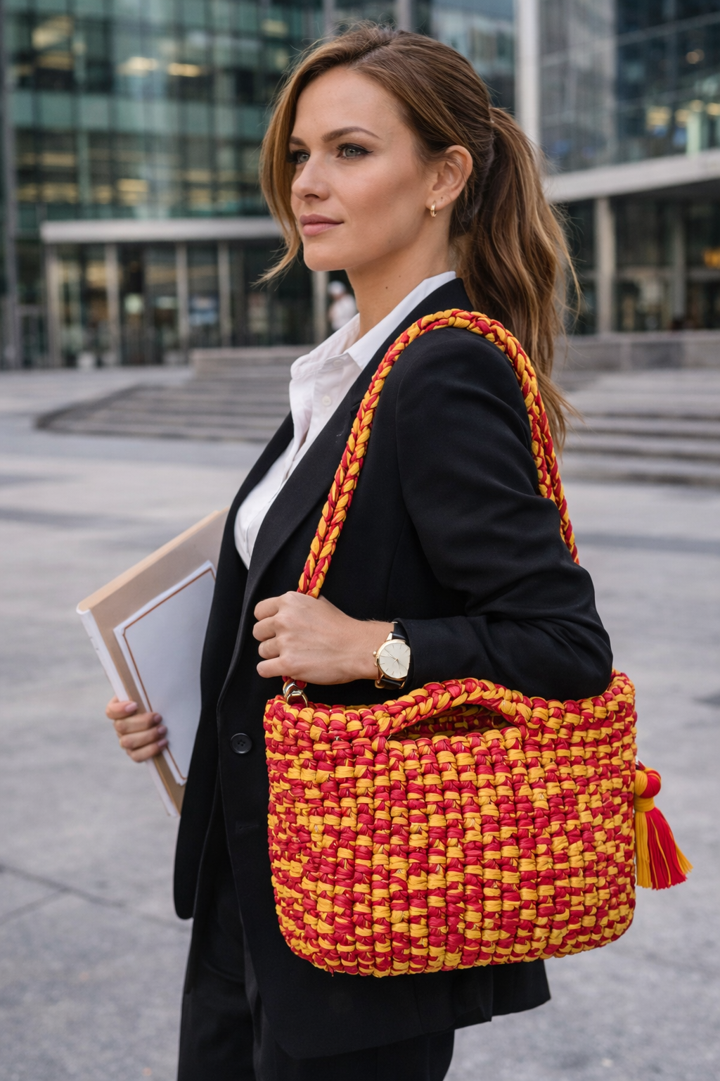 AURA - sac en crochet