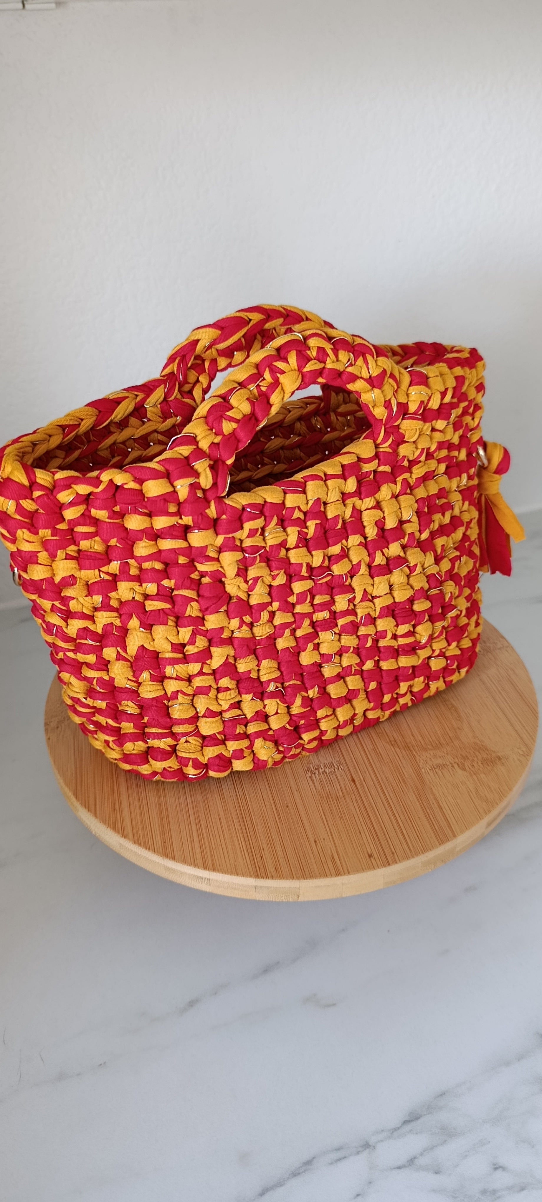 AURA - sac en crochet